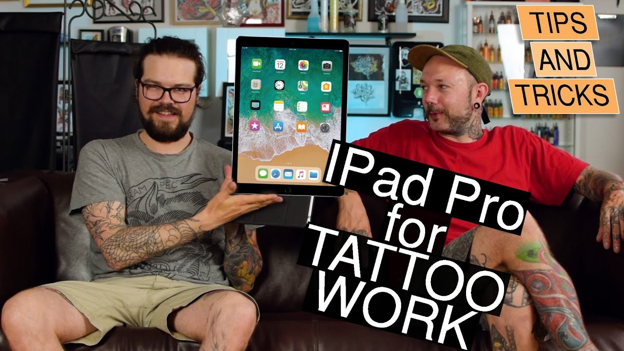 Pro Create for Tattoo Artists - basics - YouTube