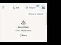 Grok Glitch Error Please retry fix Grok ai app (x twitter ai)