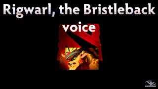 Dota 2 Sounds - Rigwarl the Bristleback