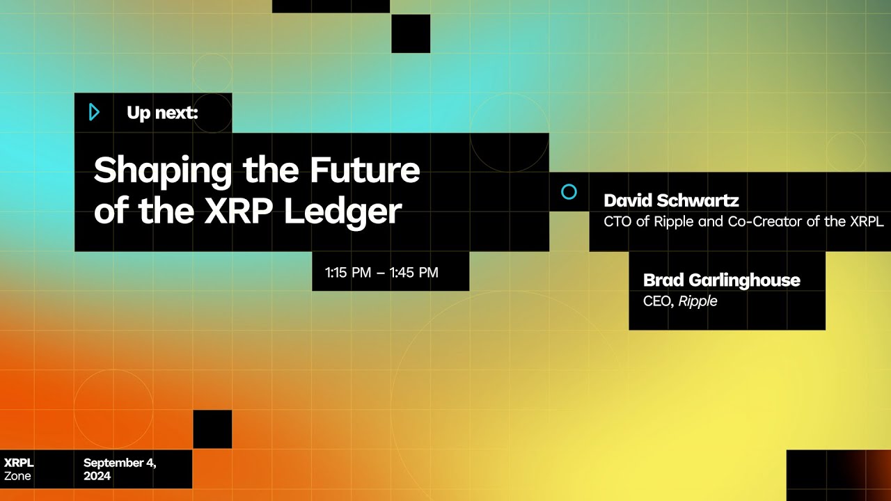 Shaping the Future of the XRP Ledger with David Schwartz and Brad  Garlinghouse