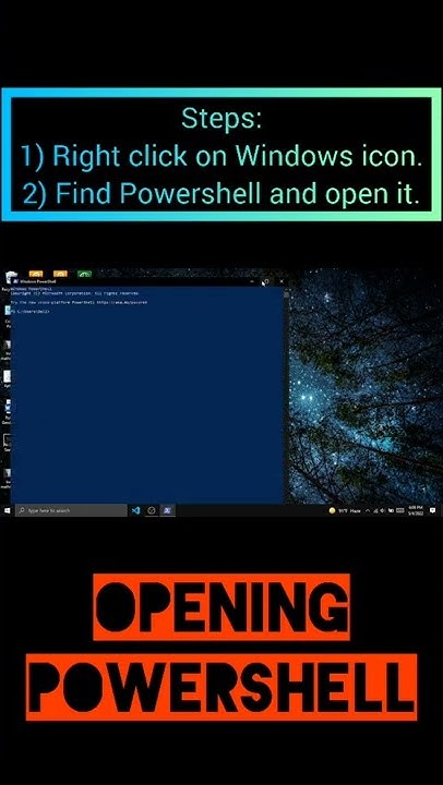 Using Windows Powershell to code Python 🐍 #powershellscripting # ...