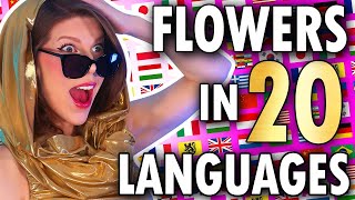 FLOWERS - Miley Cyrus - 1 GIRL 20 LANGUAGES (Multilanguage Cover)