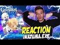 Je reagis a inazumaexe   genshin impact reaction 