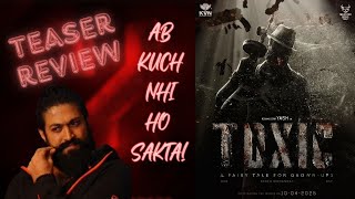 YASH 19: TOXIC Animated Teaser Review | Yash 19 Title Revealed Review and Reaction | Z.K REVIEW