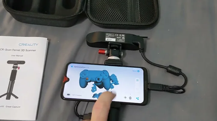 Creality CR-Scan Ferret 3D scanner Day 1