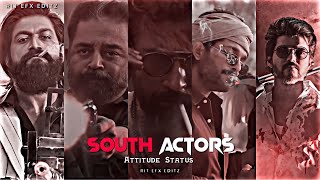 South India Actors Attitude Status | South Actors Mushup | Top South Actors Status | Rit Efx Editz |