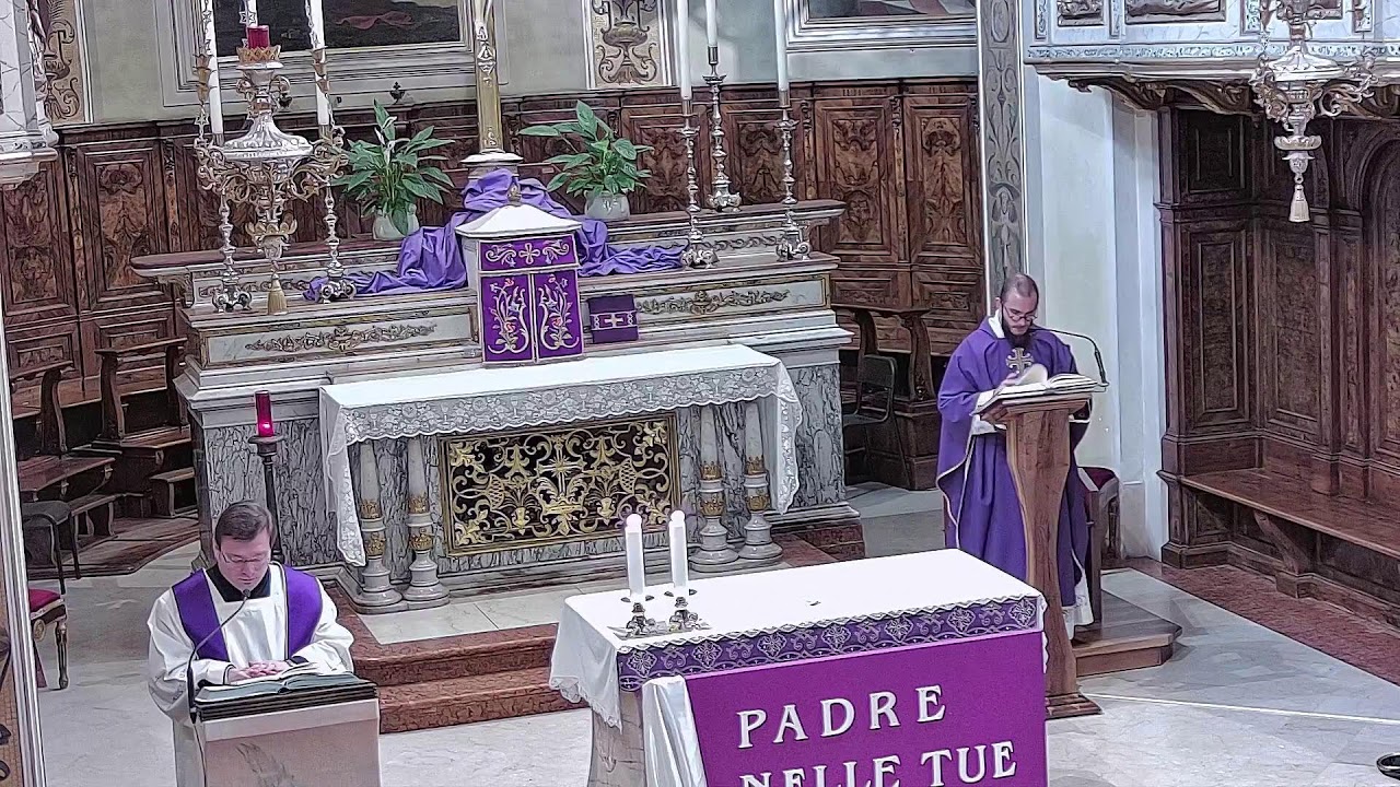 26/02/2026 GIOVEDI S. MESSA ORE 8,30 ESERCIZI SPIRITUALI