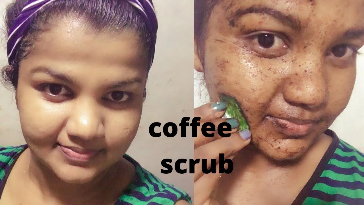 Homemade Coffee Scrub/ Dark Spots Aging Sings/ Removes Suntan , Get Fair and Glowing Skin YouTube