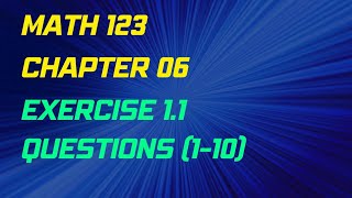 Math 123 || Chapter 6|| Lecture 3