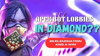 Diamond bot lobby Glitch (how to get into bot lobbies in Apex Legends)