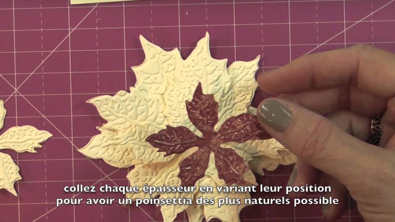 poinsettia card