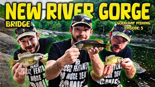 On The First Cast! | New River Gorge Bridge | Good Day Fishing: Episode 5
