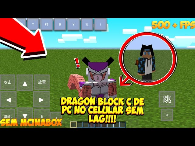 COMO JOGAR MINECRAFT JAVA DE PC NO SEU CELULAR SEM LAG MCinaBox