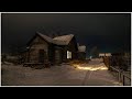 Blizzard in a Mountain Village┇Howling Wind & Blowing Snow┇Sounds for Sleep, Study & Relaxation