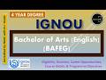 IGNOU|ഭാഷയും സാഹിത്യവും കൊണ്ട് കരിയർ ഉയർത്തൂ — CBS ലെ BA EnglishHELP DESK-7012461727