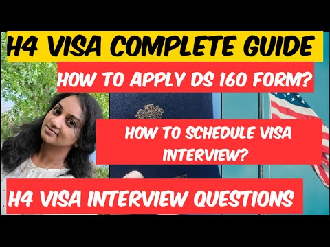 H4 dependent visa for spouse and child | H4 document checklist | H4 visa interview questions