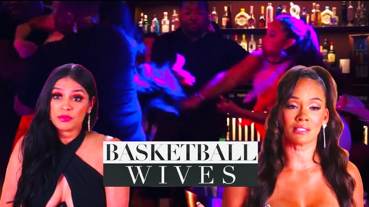Evelyn SNATCHES Clayanna's WIG During FIGHT: Basketball Wives LA #