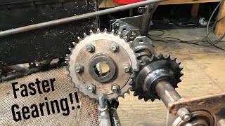 Changing the Gearing on the CBR 1000 Buggy!!!