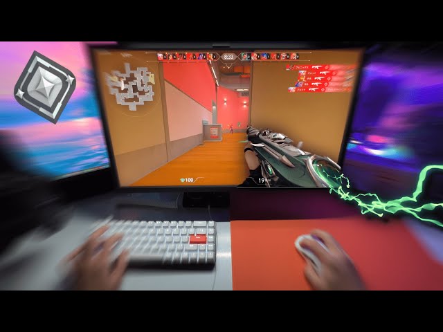 4 keyboard sounds.  Valorant pov ASMR 🎮4K 60FPS