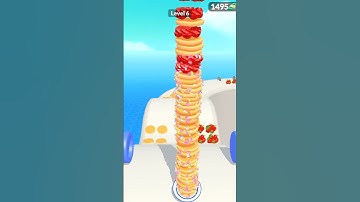 Pancake 🥞 Run Game - Level 6 🤩 #shorts #games #viral