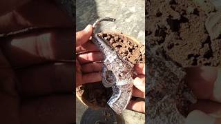 Making a Toy Pistol Mold in a Foundry Casting a Metal Toy in My Workshop #shorts