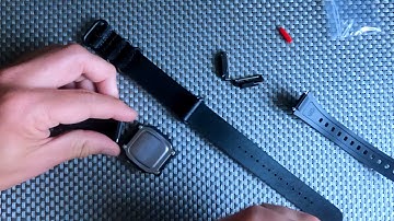 CASIO W800H Nato Strap Modification