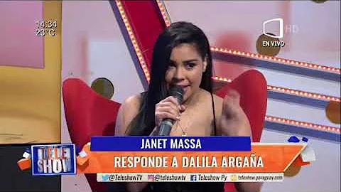 teJanet Massa responde a Dalila Argaa en #TeleShow