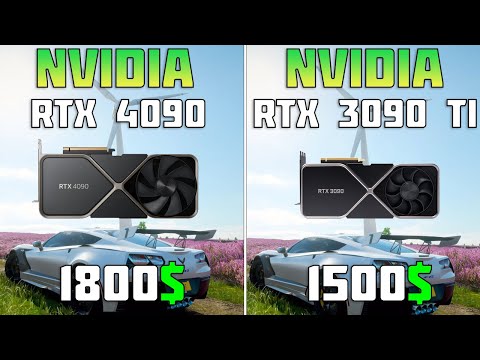 RTX 4090 vs RTX 3090 Ti - 11 Games Test