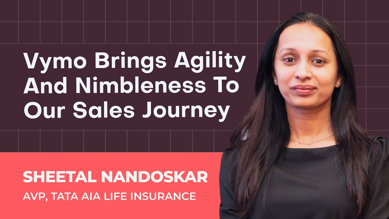 Sheetal Nandoskar AVP TATA AIA On Why Vymo Is The Perfect Fit As TATA sheetal-nandoskar-avp-tata-aia-on-why-vymo-is-the-perfect-fit-as-tata