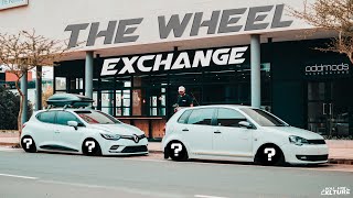 What WHEELS did they EXCHANGE? | Bagged Polo Vivo & Bagged Renault Clio | Cinematic