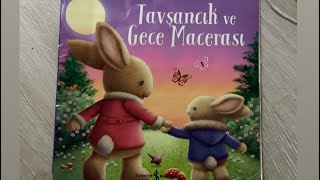 Tavşancık ve Gece Macerası 🐰🐰🌓eğlenceli sesli çocuk hikaye kitapları