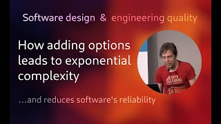 Jussi Pakkanen's “Let’s play a game of not adding options” GUADEC 2023 UX & software quality talk screenshot 3