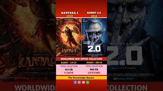 Kantara Chapter 1 Vs Robot 20 Movie Box Office Collection Worldwide kantara rishabshetty