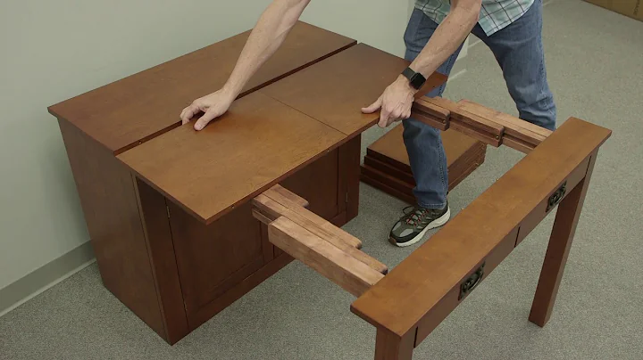 Set Up Instructions for the Stakmore Expanding Cabinet Model 5272