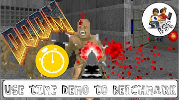 Doom Time Demo on 486 Overdrive Processor