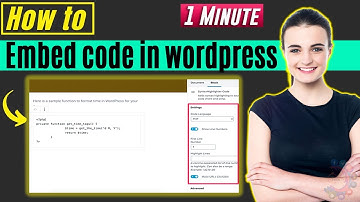 How to embed code in wordpress 2025