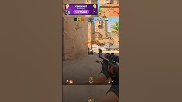 Невероятно красивый клатч 1в5 на карте Dust2 CS2😳 #csgo #кс2 #cs #counterstrike #cs2 #shorts #dust2