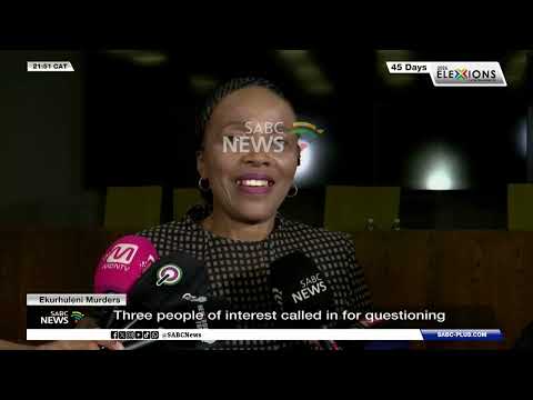 Ekurhuleni Murders | Three persons of interest questioned