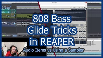 808 Bass Glide Tricks For Free in REAPER