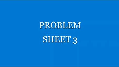 TUTORIAL PROBLEM 5: FORCED VIBRATION