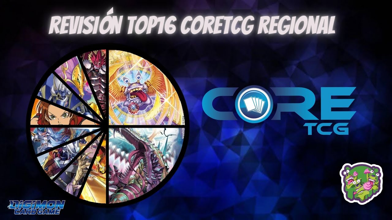DIGIMON TCG: Revisión TOP16 Core TCG Regional 2024 - YouTube