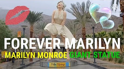 MARILYN MONROE Giant Statue l FOREVER MARILYN l Pa...
