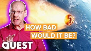 How Bad Would The Impact Of An Asteroid On Earth Be? | How The Universe Works