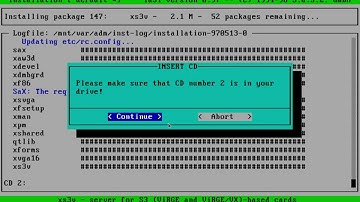 Suse Linux 5.3 installation