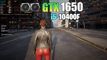 GTX 1650 : The Matrix Awakens PC Unreal Engine 5 Project