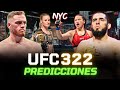 UFC 322 Parlay GRATIS💰 ¡2 Cinturones, 1 Noche Histórica en NYC! PREDICCIONES
