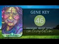 Gene Key 46 Contemplation