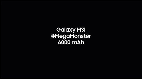 Samsung Galaxy M31 - Mega Monster | 6000 mAh battery