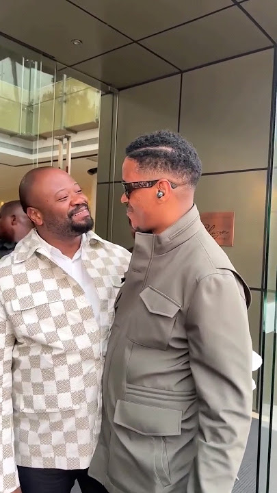 Pasteur Moise Mbiye x Prophète Joel Francis Tatu après concert au Stade des Martyrs 😍 #moisembiye