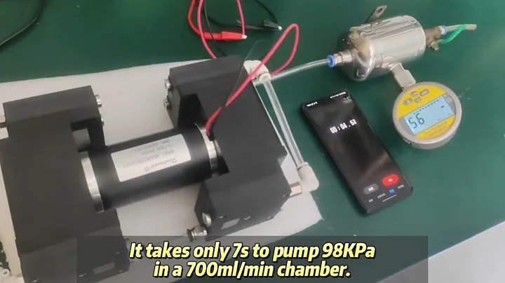 -100kpa Negative Pressure Four-Head High Vacuum Air Pump #miniairpump - DayDayNews